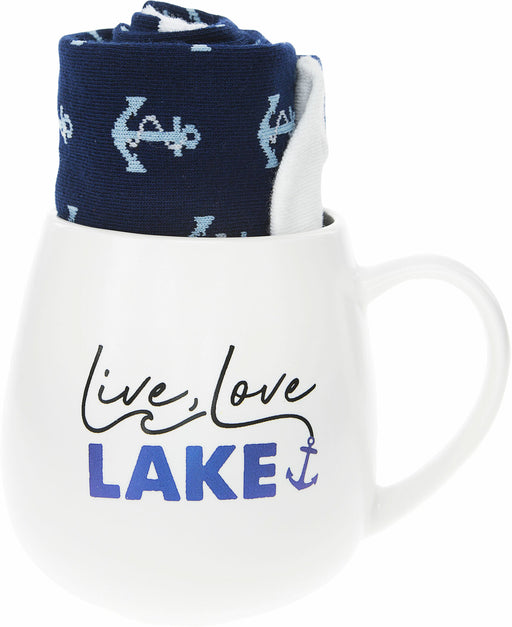 Lake  15.5 oz Mug and Sock Set