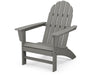 POLYWOOD Vineyard Adirondack Chair in Slate Grey