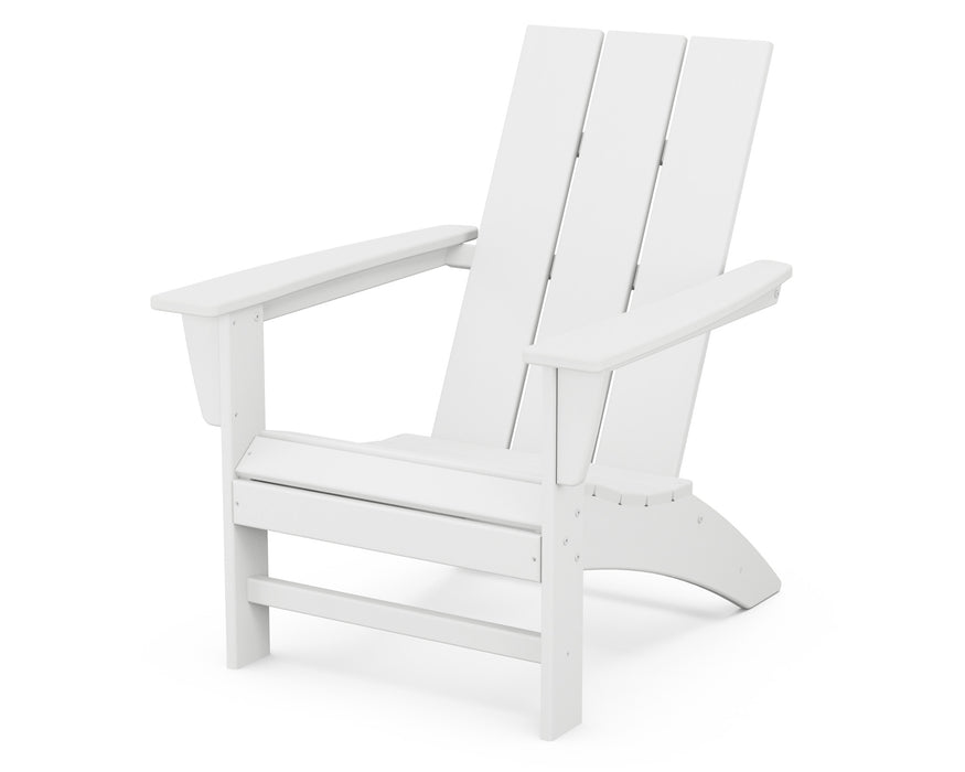 POLYWOOD® Modern Adirondack Chair in Vintage White