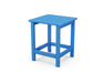 POLYWOOD Long Island 18" Side Table in Pacific Blue