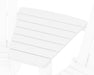 POLYWOOD Classic Series Angled Adirondack Connecting Table in White