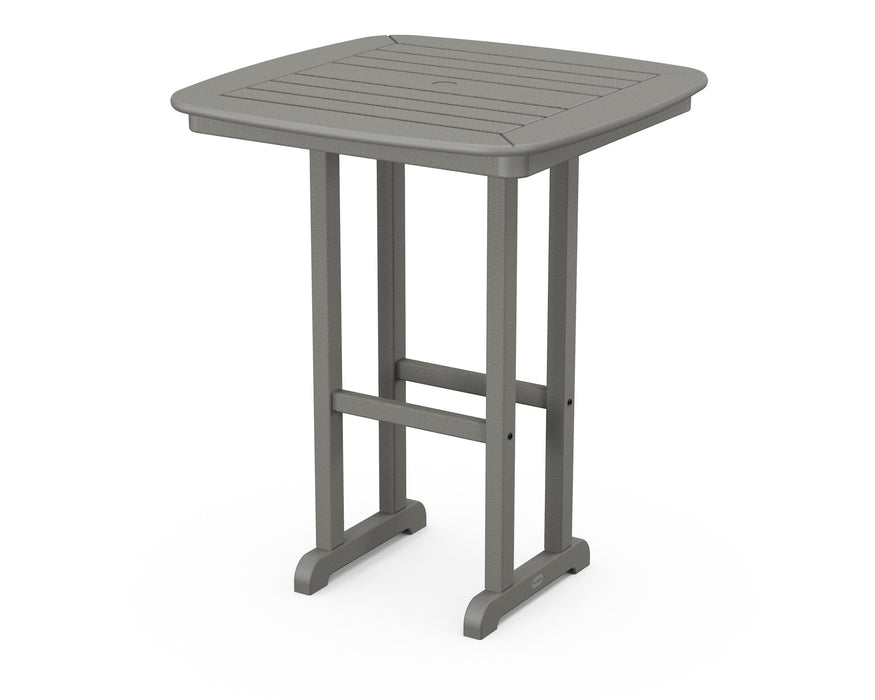 POLYWOOD Nautical 31" Counter Table in Slate Grey