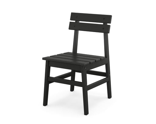 POLYWOOD® Modern Studio Plaza Chair in Black