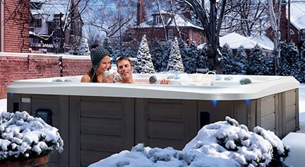 hot tub, winter, snow, power outage, 