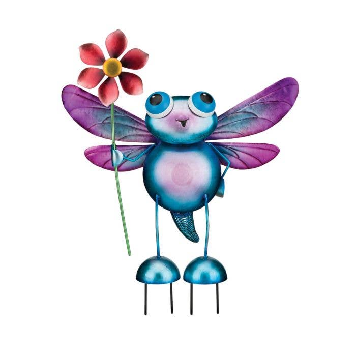 Backyard Spinner Stake - Dragonfly