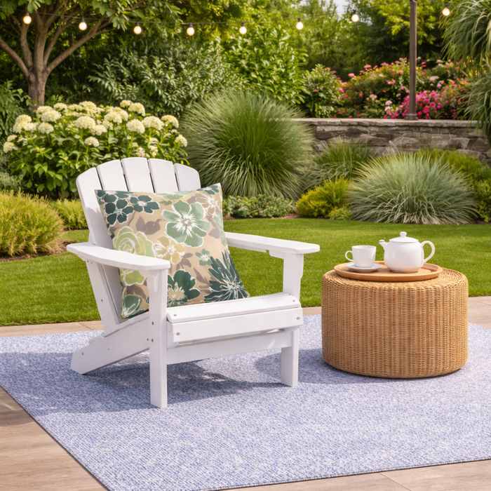 2 Pack Outdoor Throw Pillows, Waterproof & Fade-Resistant