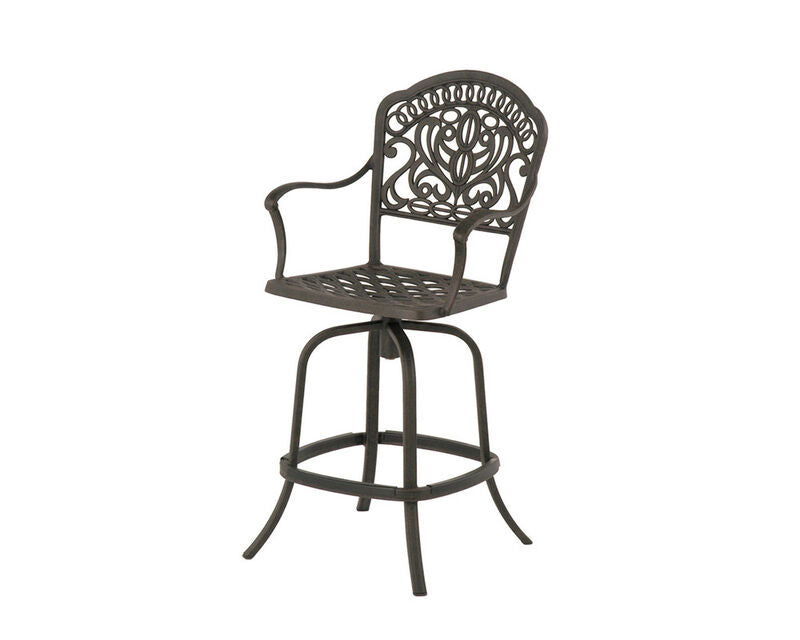Hanamint Tuscany Counter Height Stool with Cushion