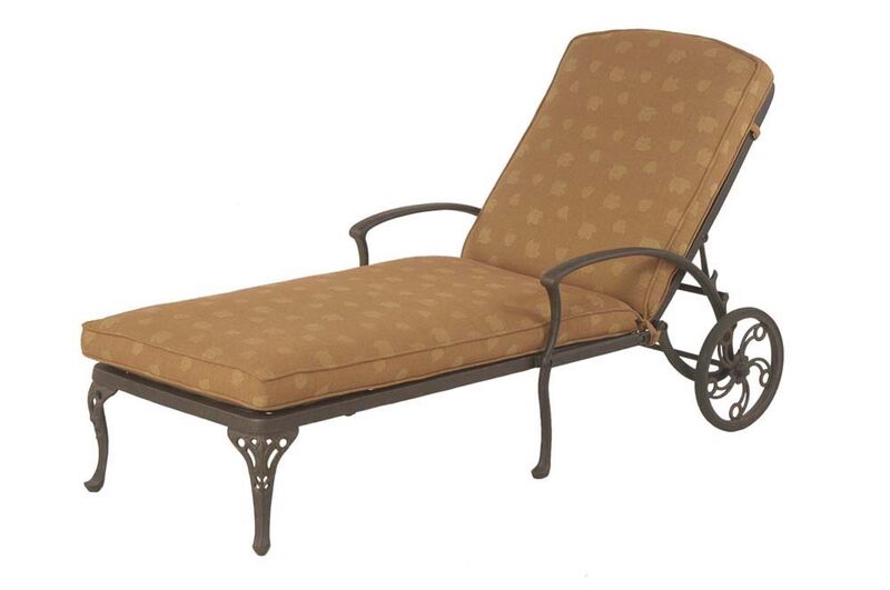 Hanamint Tuscany Chaise Lounge with Cushion