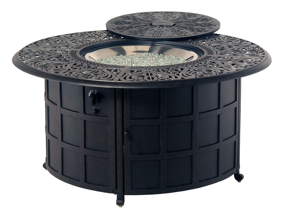 Hanamint Tuscany 48" Round Enclosed Fire Pit Table