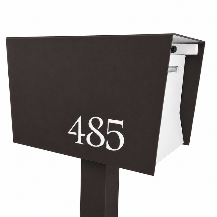 UpTown Box-2.0 in COCONUT - Modern Mailbox