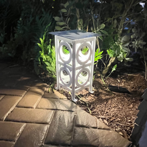 RadiantLight Circles Breeze Block Landscape Light - Garden Light