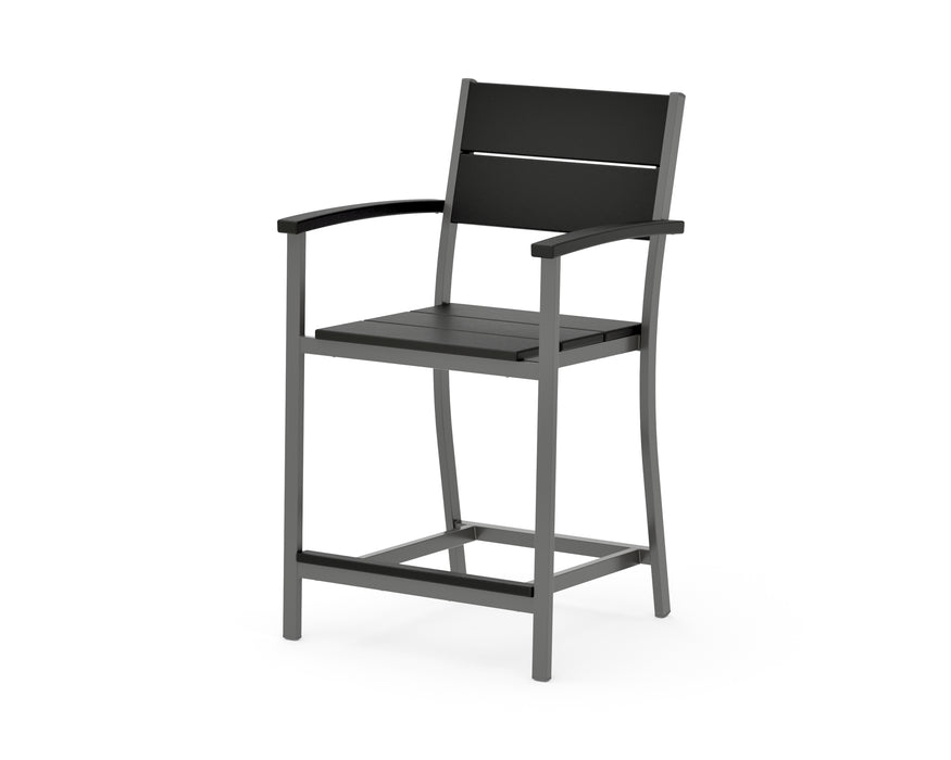 POLYWOOD® Main Street Counter Arm Chair