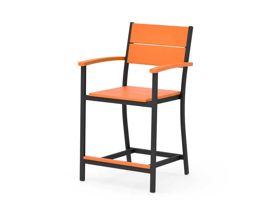 POLYWOOD® Main Street Counter Arm Chair