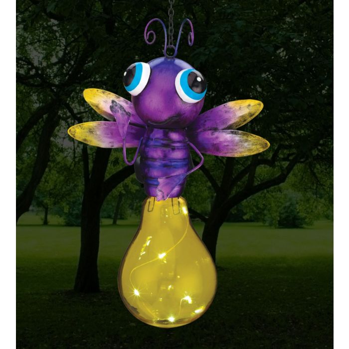 Solar Firefly Lantern - Yellow