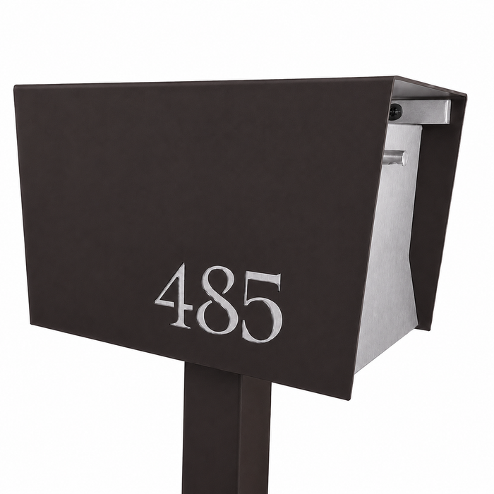 UpTown Box-2.0 in COCONUT - Modern Mailbox