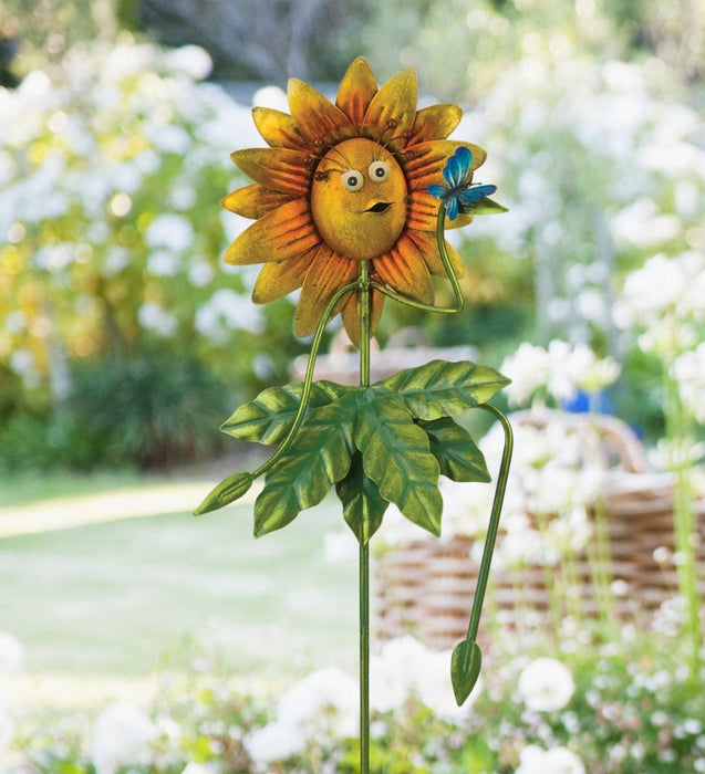 Be Jolly Garden Stake - Sunflower
