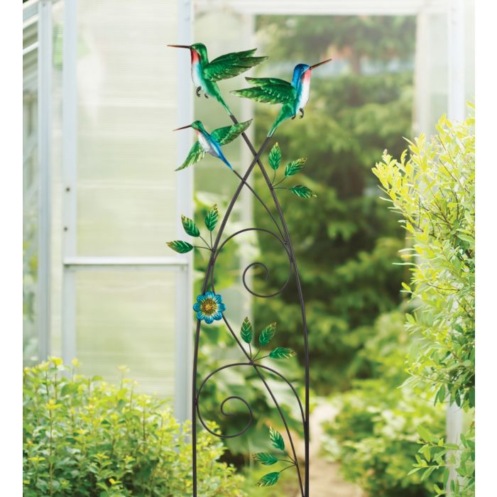 Trellis Stake- Hummingbird