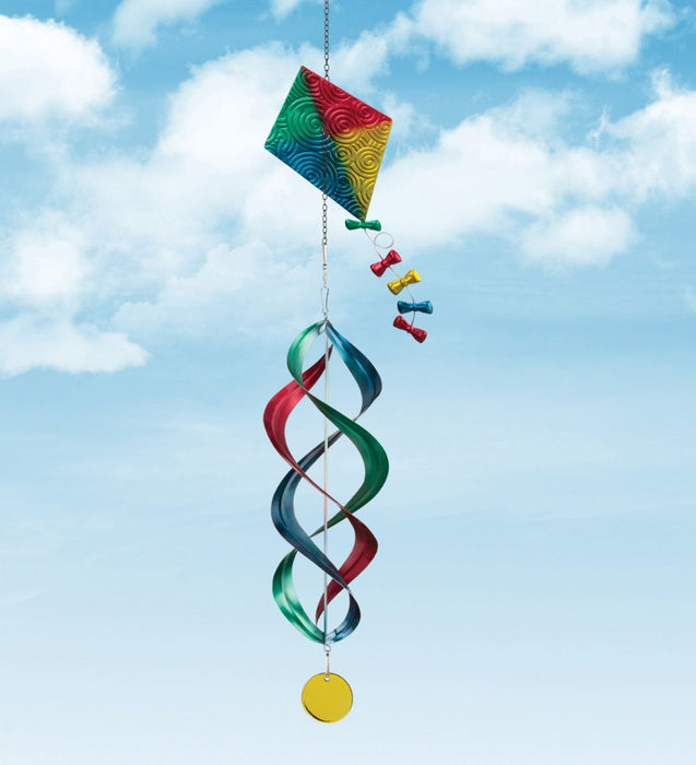 Hanging Wind Spinner - Kite Rainbow