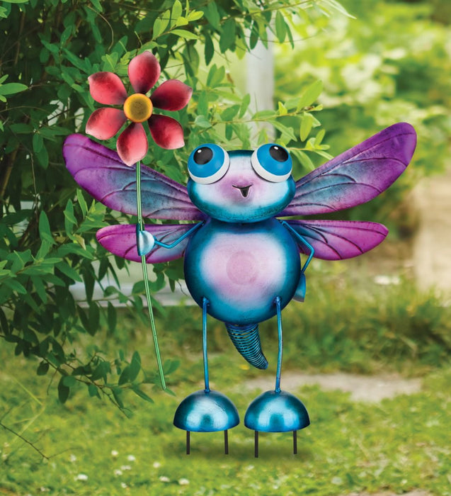 Backyard Spinner Stake - Dragonfly