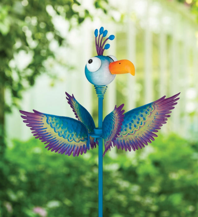 Goofy Spinner Stake -Peacock