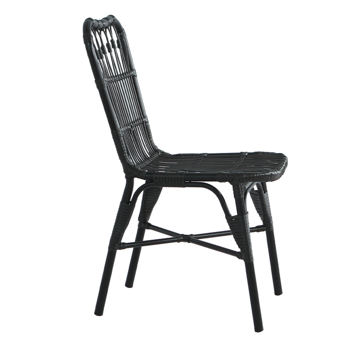 9-Piece Outdoor Wicker Dining Set for Patio