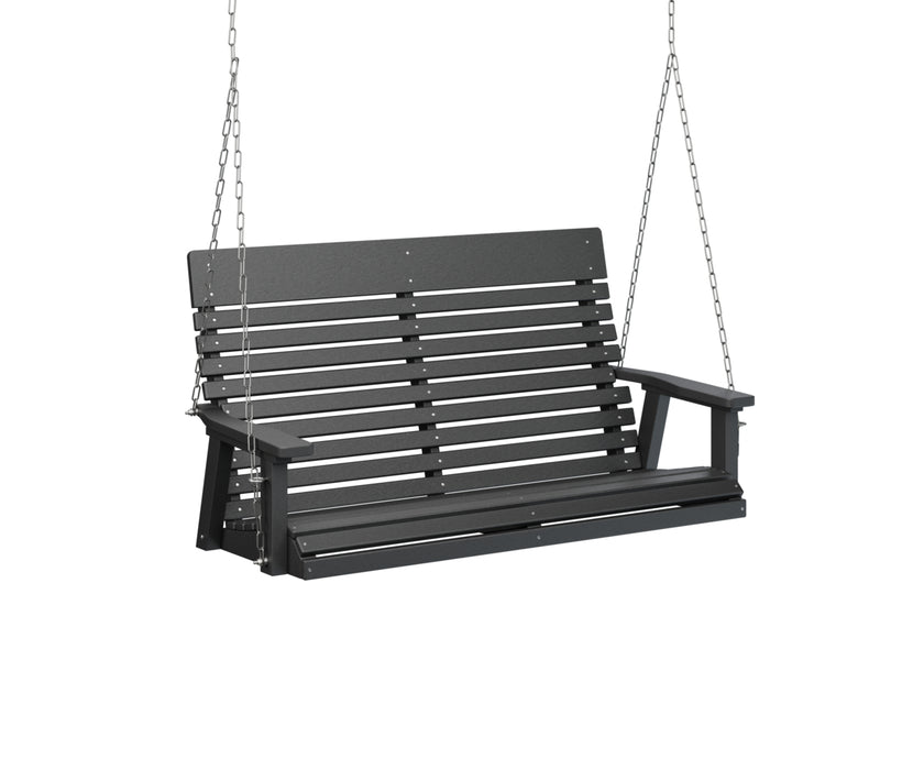 Berlin Gardens Casual Back Double Swing with Zinc Chains
