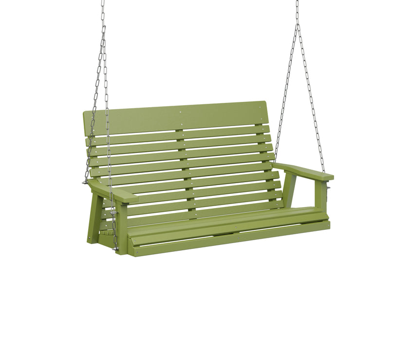 Berlin Gardens Casual Back Double Swing with Zinc Chains