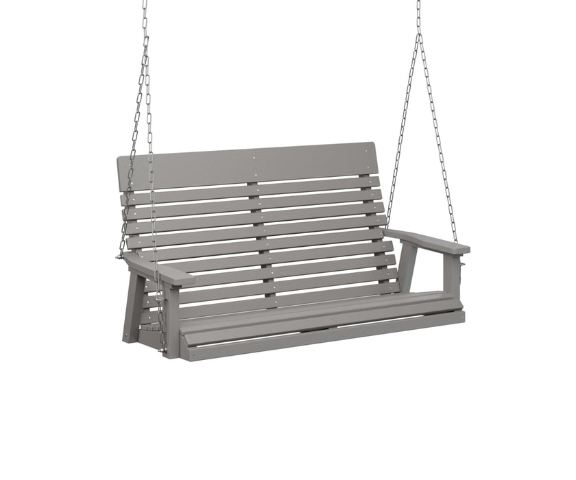 Berlin Gardens Casual Back Double Swing with Stainless Steel Chains