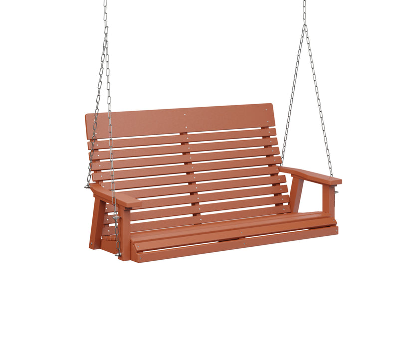 Berlin Gardens Casual Back Double Swing with Zinc Chains