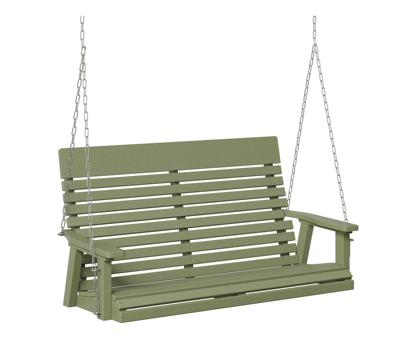 Berlin Gardens Casual Back Double Swing with Zinc Chains