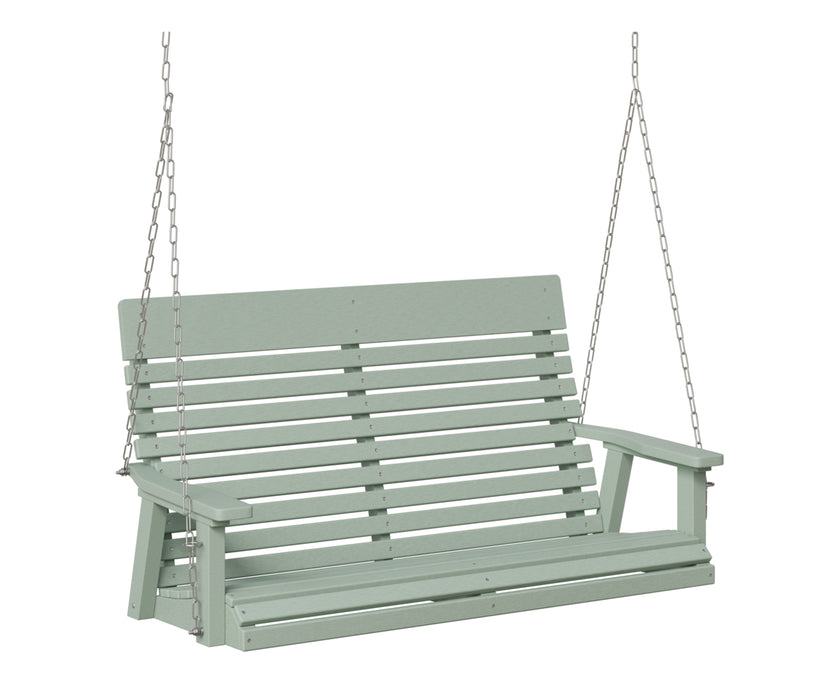 Berlin Gardens Casual Back Double Swing with Zinc Chains