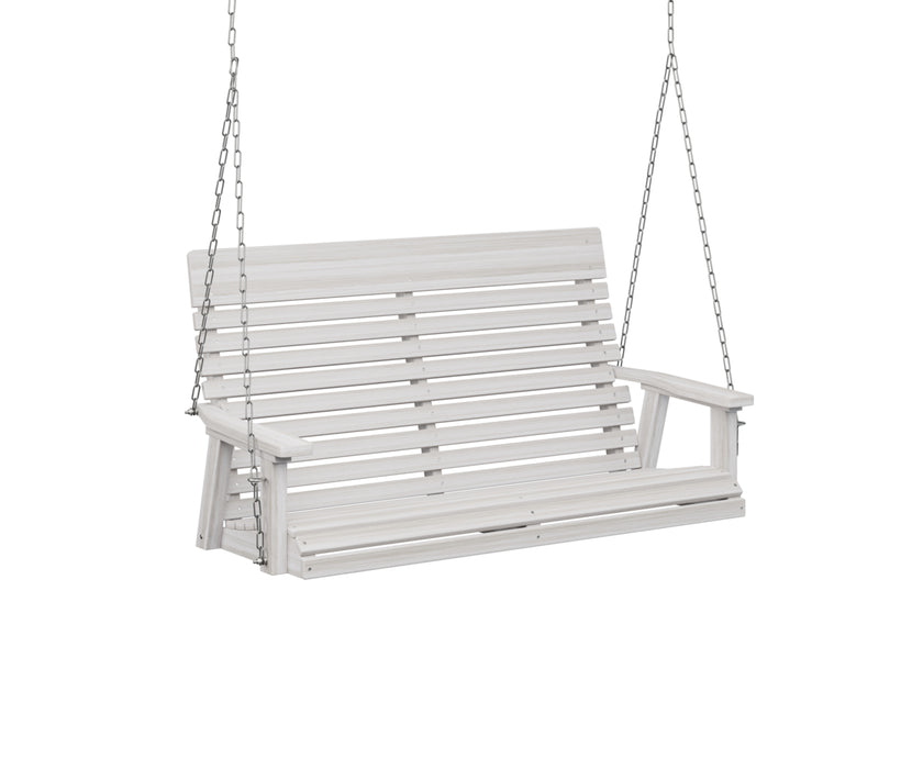 Berlin Gardens Casual Back Double Swing with Zinc Chains