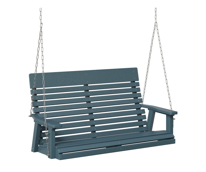 Berlin Gardens Casual Back Double Swing with Stainless Steel Chains