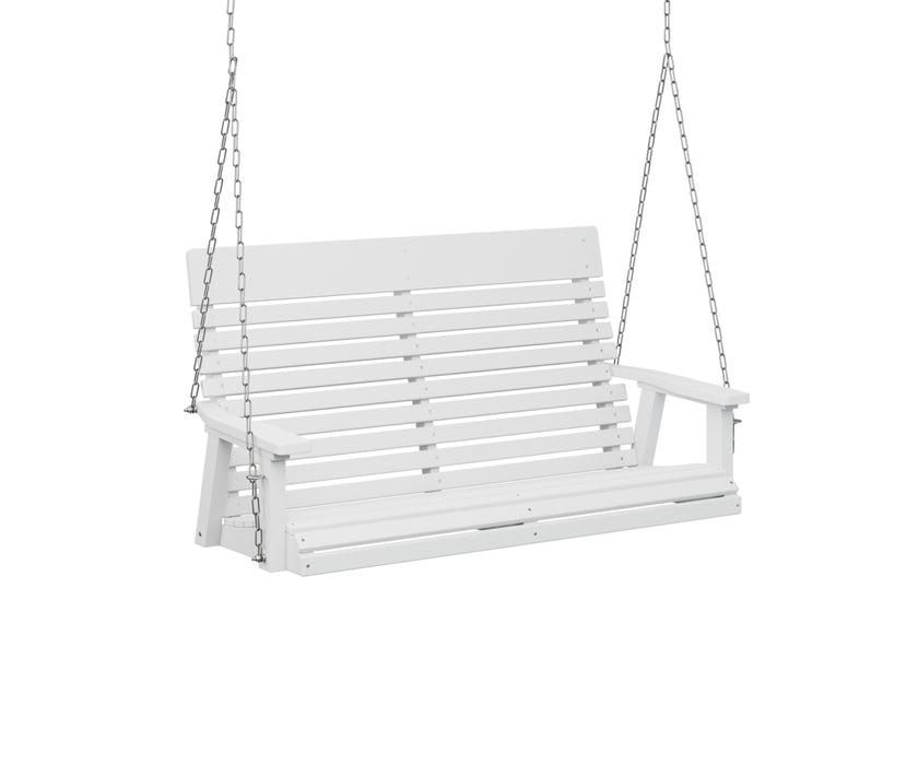 Berlin Gardens Casual Back Double Swing with Zinc Chains