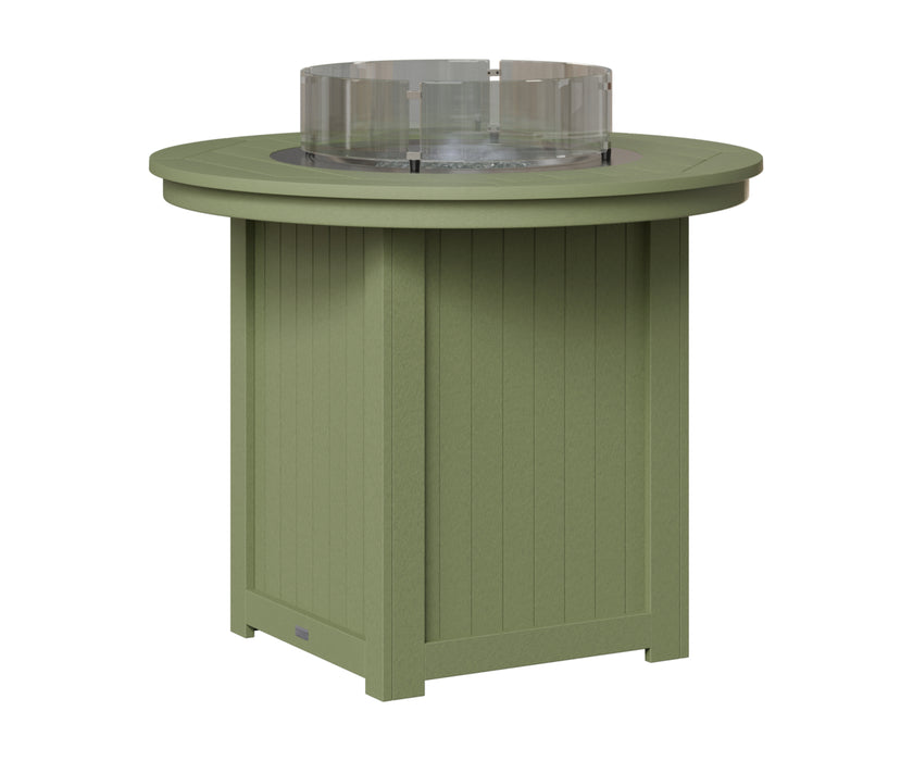 Berlin Gardens Donoma 44″ Round Counter Height Fire Pit Table