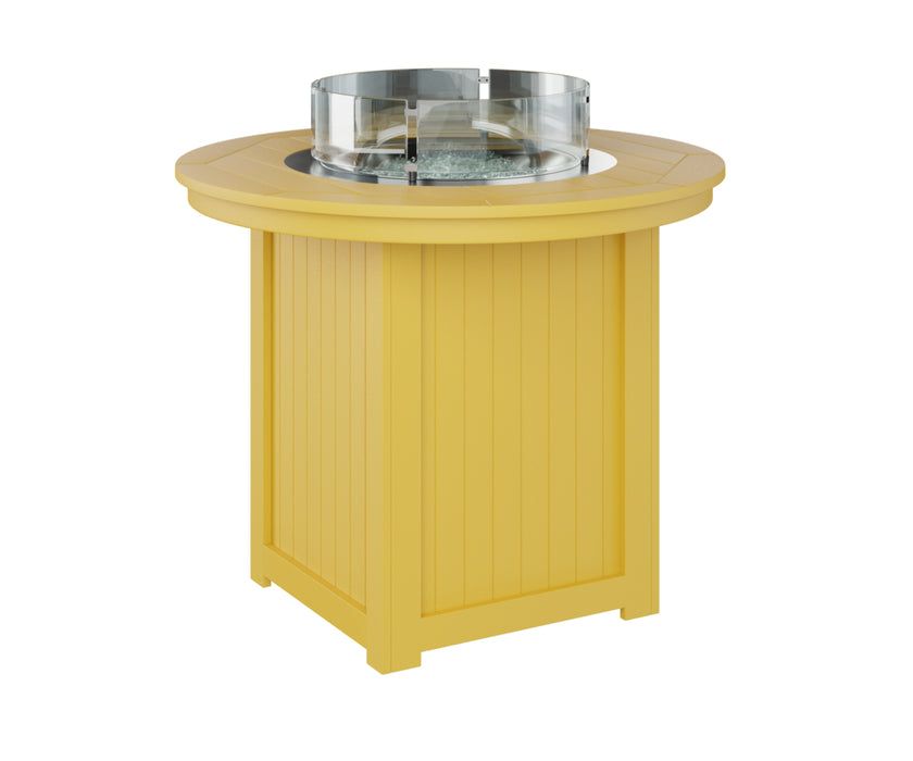 Berlin Gardens Donoma 44″ Round Counter Height Fire Pit Table