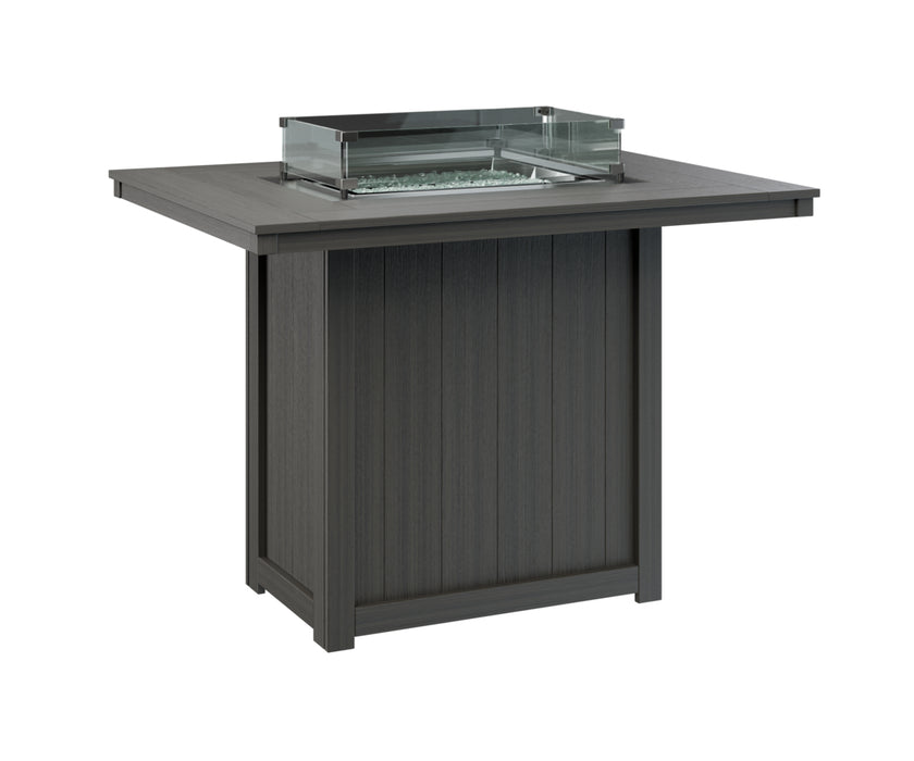 Berlin Gardens Donoma 54″ Rectangular Bar Fire Pit Table