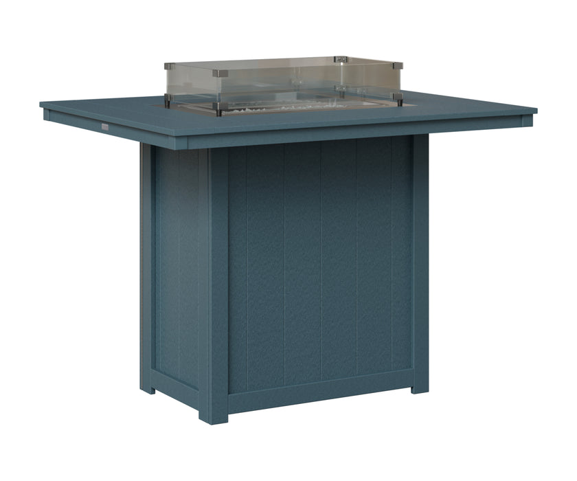 Berlin Gardens Donoma 54″ Rectangular Bar Fire Pit Table