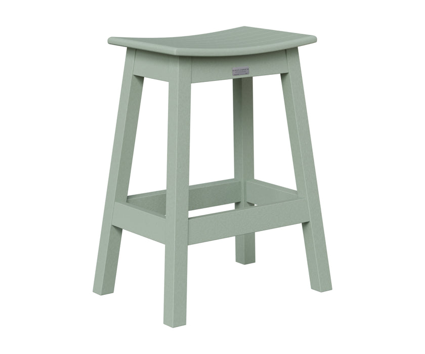 Berlin Gardens Saddle Counter Stool