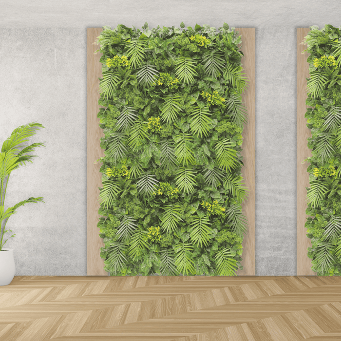 Luxury Flowering Hawaiian Sunrise Artificial Vertical Garden 40" x 40" 11SQ FT Commercial Grade UV Resistant