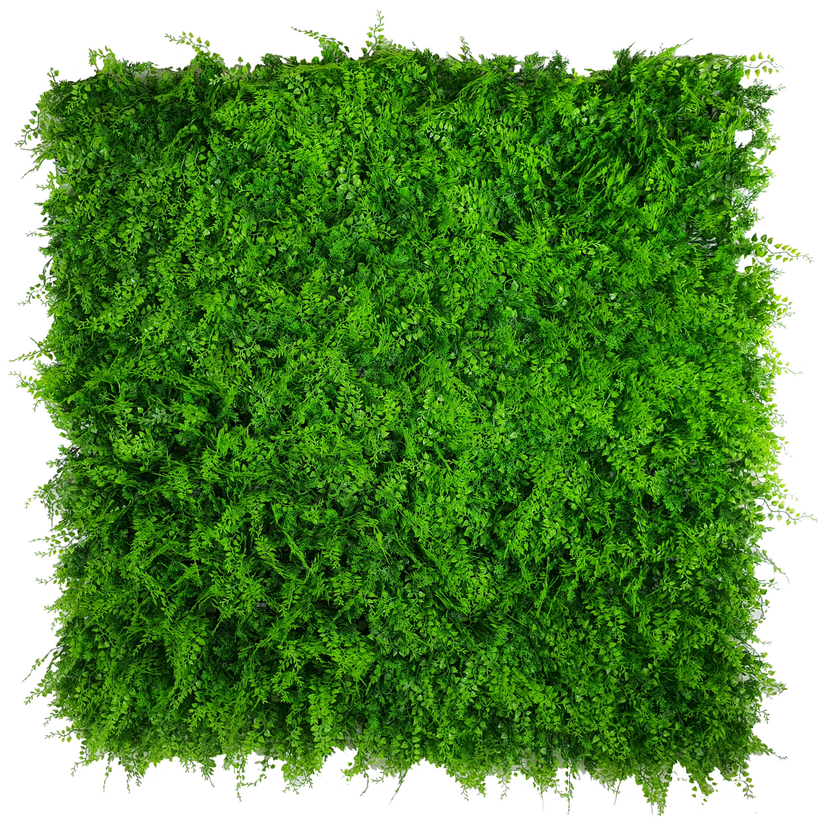 green wall plastic plants Lush Fern Artificial Green Wall 40