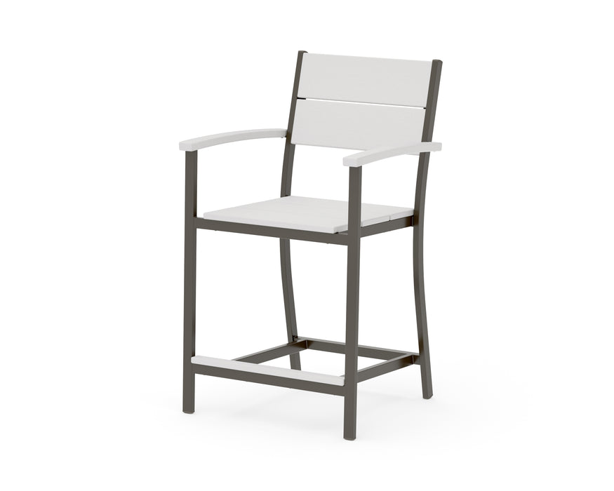 POLYWOOD® Main Street Counter Arm Chair