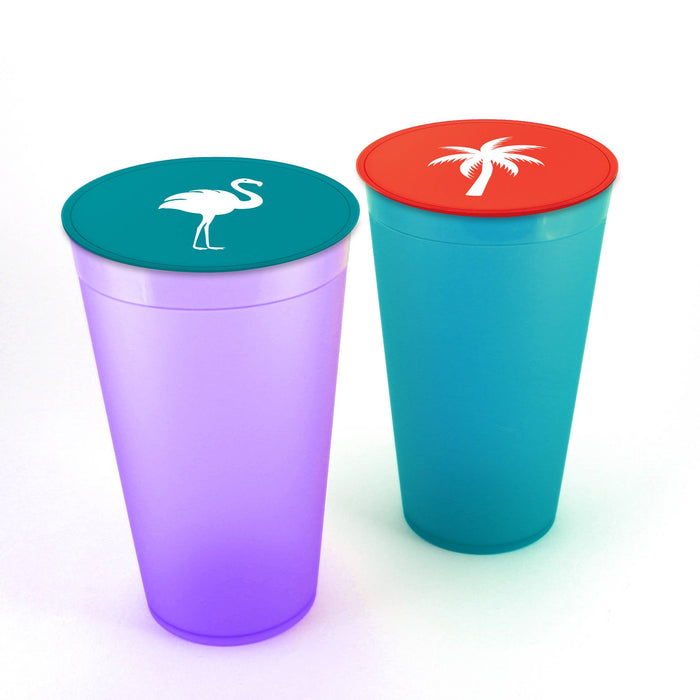 TAP & SEAL Drink Covers - Set of 2