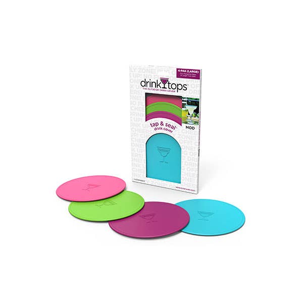 MARGARITA 6" Glass Covers - Hanger Box 4/PK