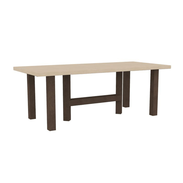 C.R. Plastic Napa 84" Dining Table