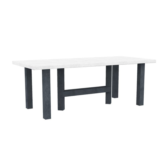 C.R. Plastic Napa 84" Dining Table