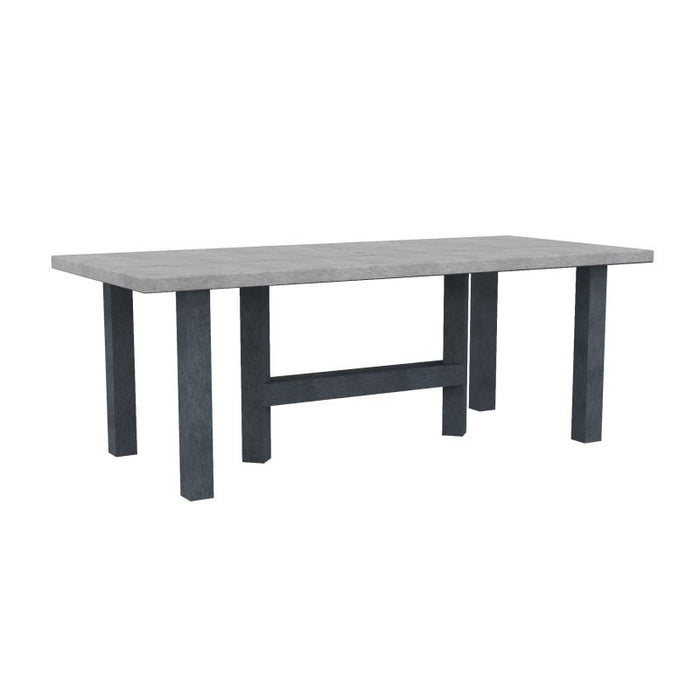 C.R. Plastic Napa 84" Dining Table