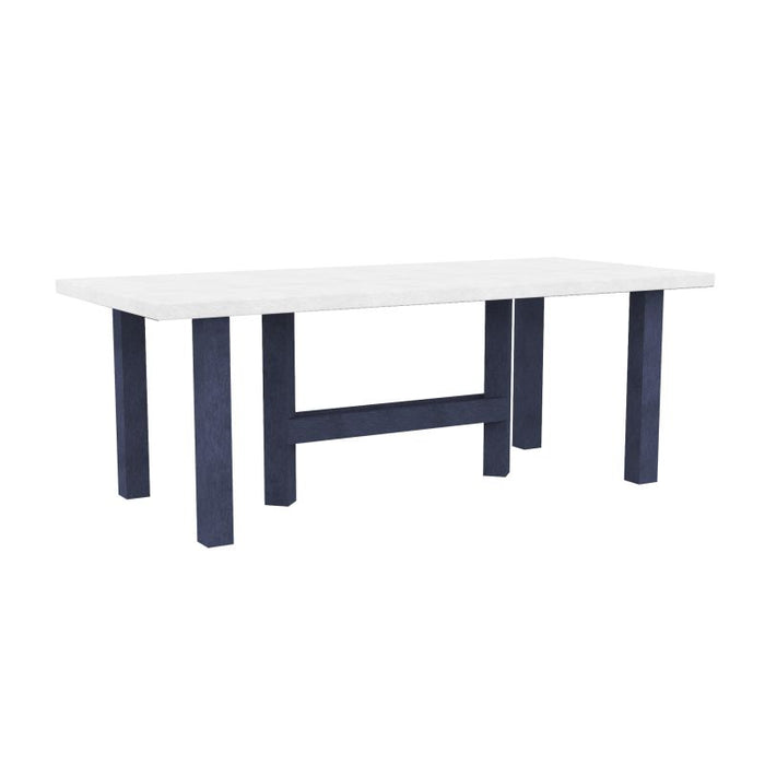 C.R. Plastic Napa 84" Dining Table