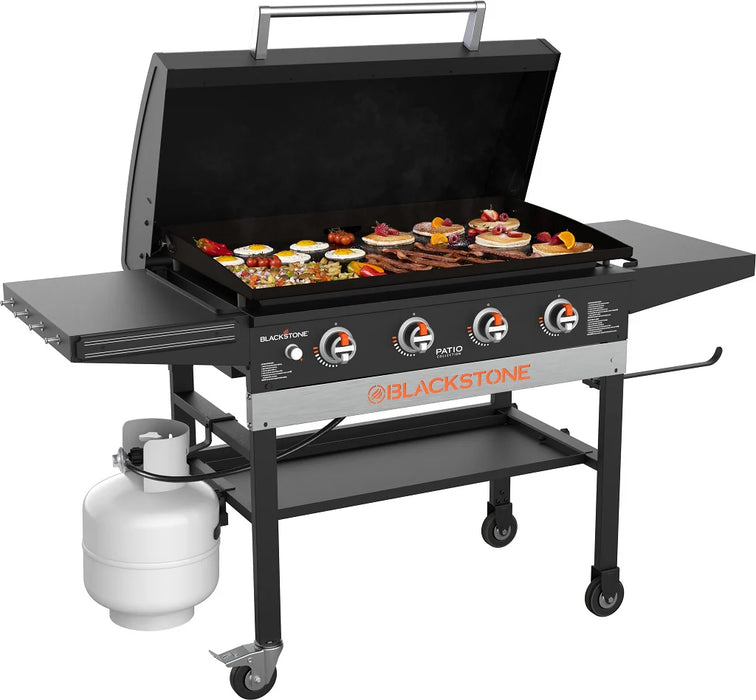 Blackstone 36" Cart Griddle w Hood, Black- Local Showroom