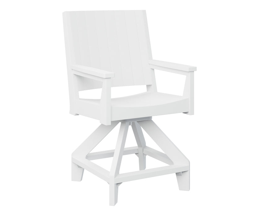 Berlin Gardens Mayhew Chat Swivel Counter Chair